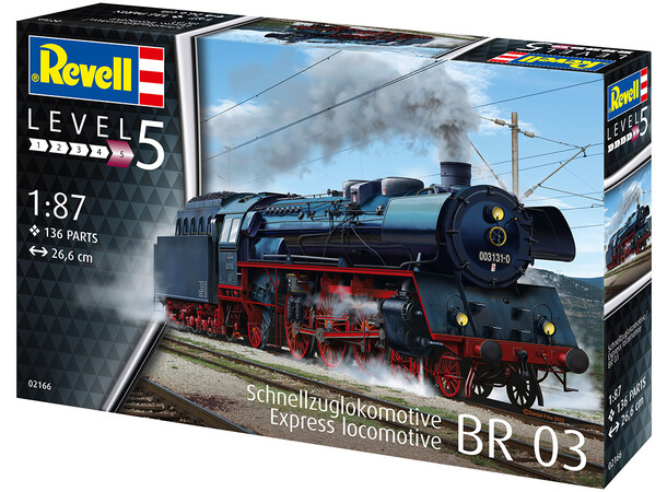 Express Locomotive BR 03 Revell 1:87 Byggsats 
