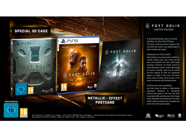 Fort Solis Limited Edition PS5 