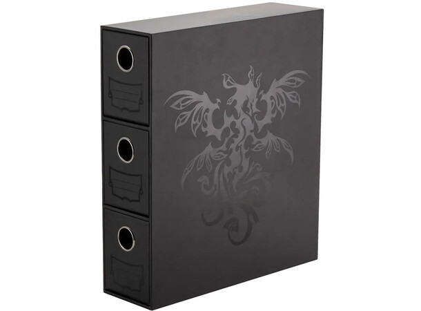 Fortress Card Drawers Black Dragon Shield 