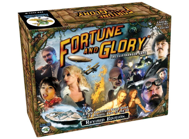Fortune & Glory Brädspel Revised Ed. Revised Edition 
