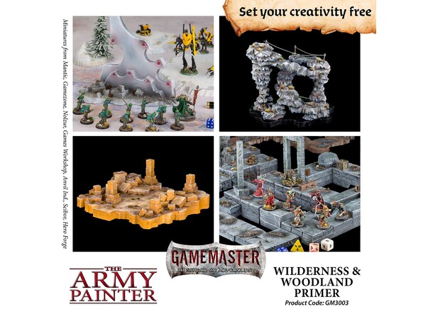 GameMaster Primer Wilderness & Woodland The Army Painter Terrain Primer 300ml 
