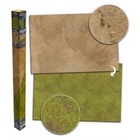 Gaming Mat - Grassland/Desert 6x4 180 x 120 cm
