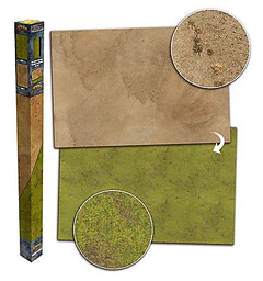 Gaming Mat - Grassland/Desert 6x4 180 x 120 cm