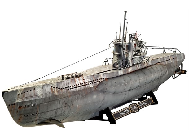 German Submarine Type VII C/41 Platinum Revell 1:72 Byggsats 