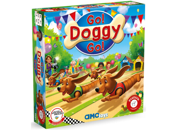 Go Doggy Go Brädspel Svensk utgåva 