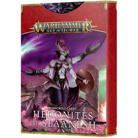 Hedonites of Slaanesh Warscroll Cards Warhammer Age of Sigmar