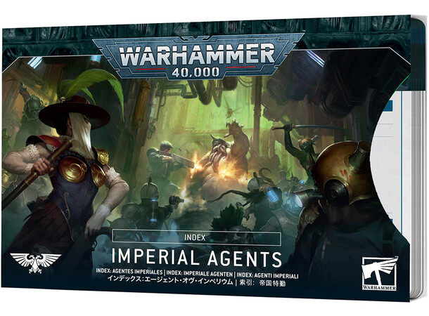 Imperial Agents Index Cards Warhammer 40K 
