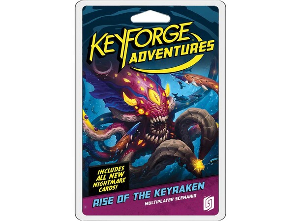 KeyForge Adventure Rise of the Keyraken Expansion till KeyForge 