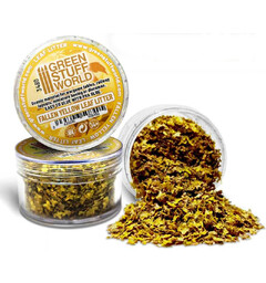 Leaf Litter Fallen Yellow Miniatyrblad Green Stuff World