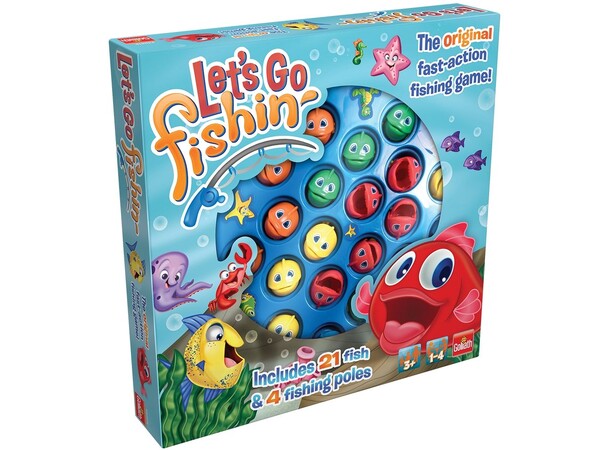 Lets Go Fishing Brädspel Svensk utgåva 
