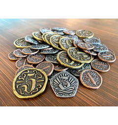 Libertalia Metal Doubloon Coins - 54 st