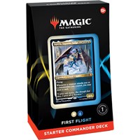 Magic Starter Commander Deck First Fligh First Flight - Vit/Blå