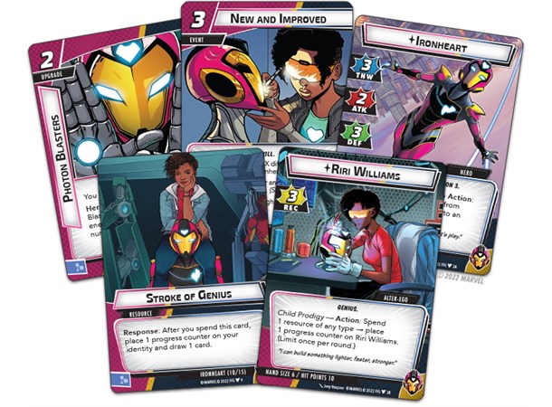 Marvel Champions TCG Ironheart Expansion Expansion Marvel Champions The Card Game 