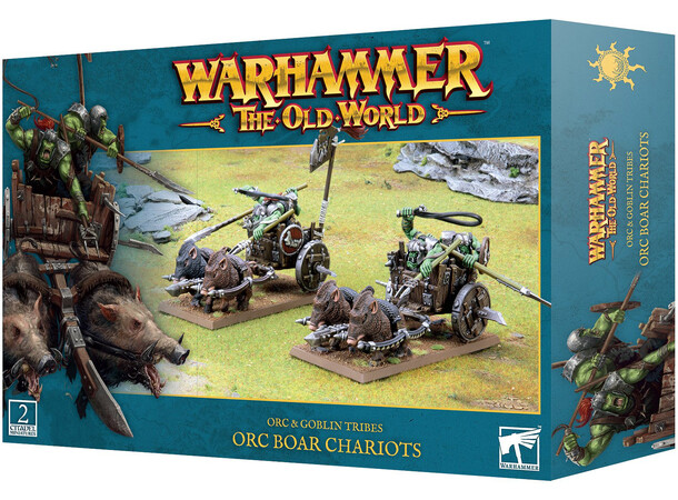 Orc & Goblin Tribes Orc Boar Chariots Warhammer The Old World 