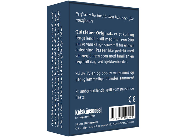 Quizfeber Original - Norsk utgåva 