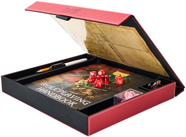 RPG Player Companion - Blood Red Dragon Shield Roleplaying 