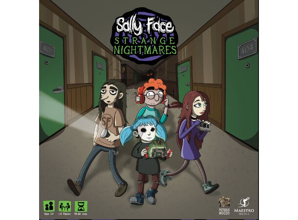 Sally Face Strange Nightmares Brädspel 