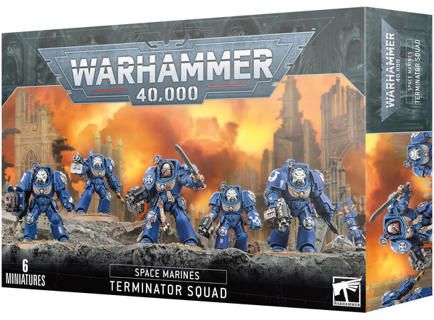 Space Marines Terminator Squad Warhammer 40K 