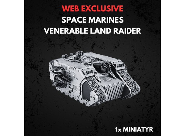 Space Marines Venerable Land Raider Warhammer 40K 