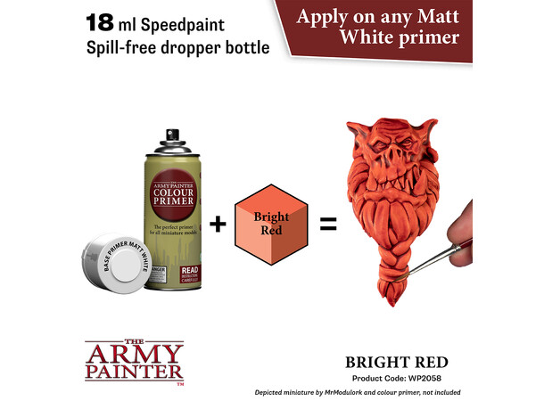 Speedpaint 2.0 Bright Red Army Painter - 18ml 