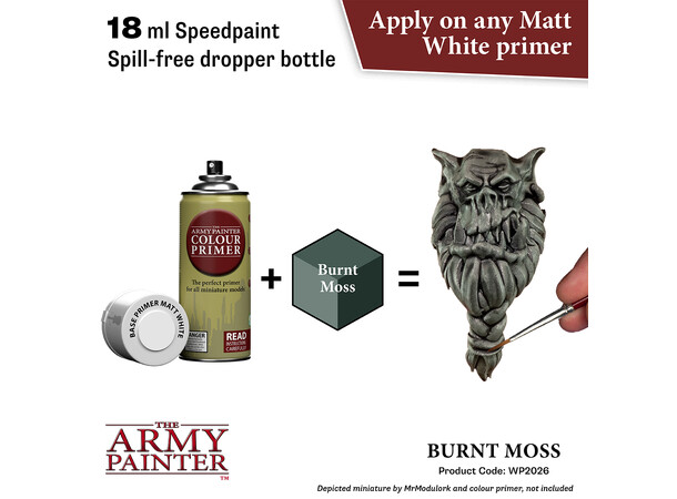 Speedpaint 2.0 Burnt Moss Army Painter - 18ml 