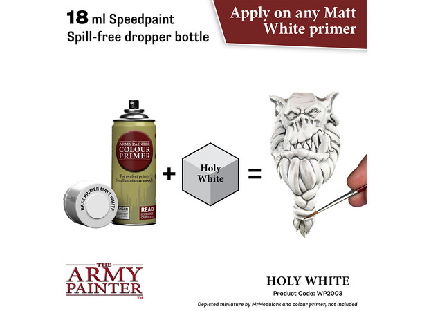 Speedpaint 2.0 Holy White Army Painter - 18ml 