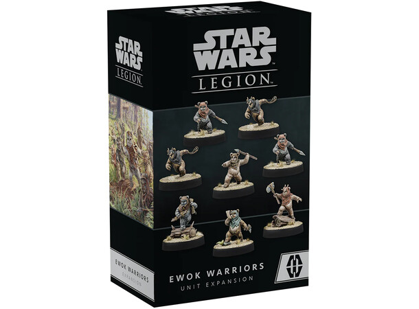 Star Wars Legion Ewok Warriors Unit Exp Expansion till Star Wars Legion 