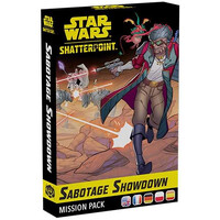 Star Wars Shatterpoint Sabotage Showdown Expansion till Star Wars Shatterpoint