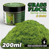 Static Grass Spring Grass 2-3mm 200ml Green Stuff World