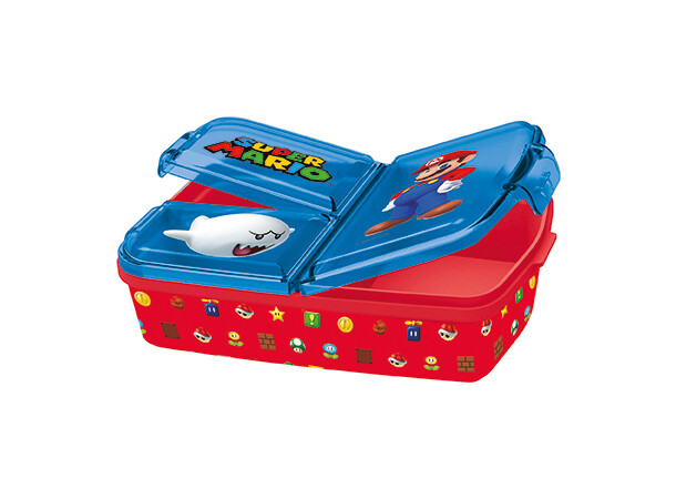 Super Mario Lunchlåda m/ 3 rom 