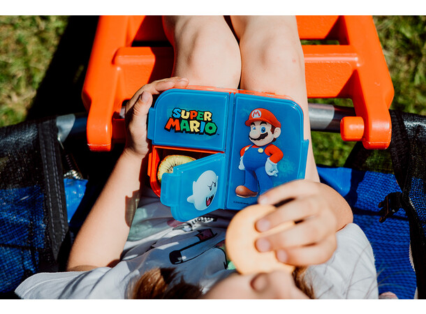 Super Mario Lunchlåda m/ 3 rom 