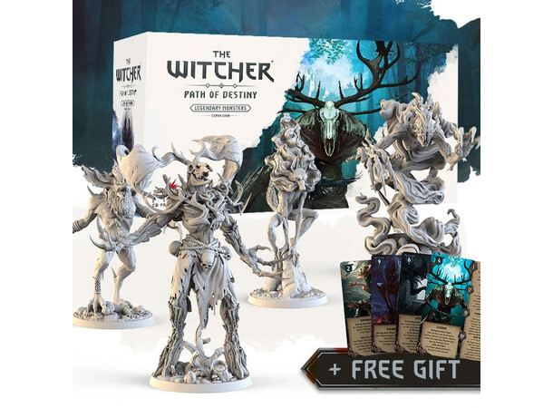 The Witcher Path of Destiny Monsters Legendary Monsters Expansion 