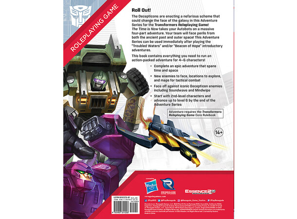 Transformers RPG The Time is Now 