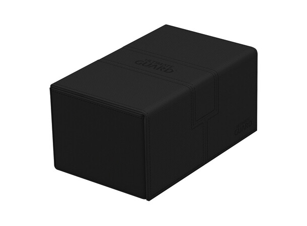 Twin Flip N Tray 160+ Svart Ultimate Guard - Monocolor 