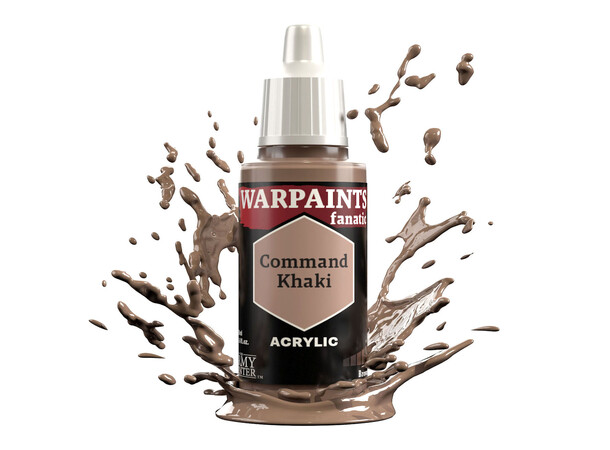 Warpaints Fanatic Command Khaki Army Painter 