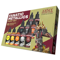 Warpaints Fanatic Metallics Paint Set The Army Painter
