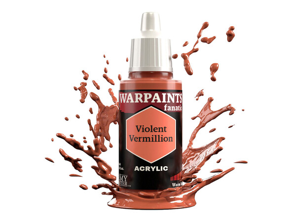 Warpaints Fanatic Violent Vermilion Army Painter 