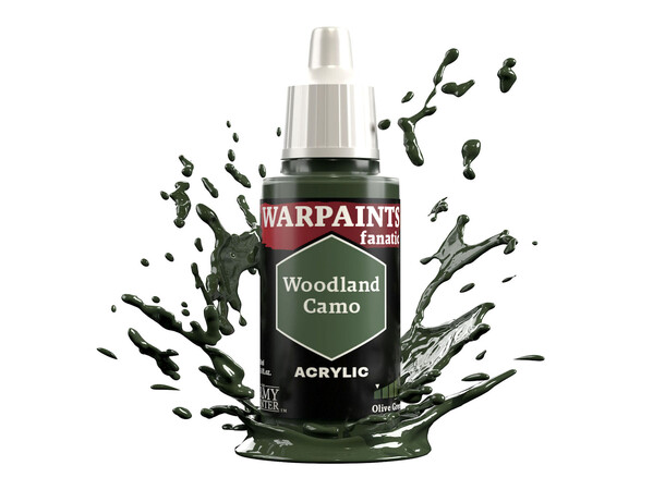 Warpaints Fanatic Woodland Camo Army Painter 