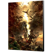 Wood Panel The Imperium Warhammer 40K - 37x50 cm