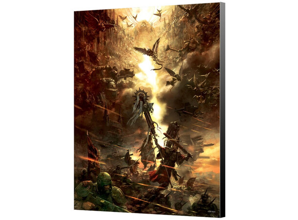 Wood Panel The Imperium Warhammer 40K - 37x50 cm 