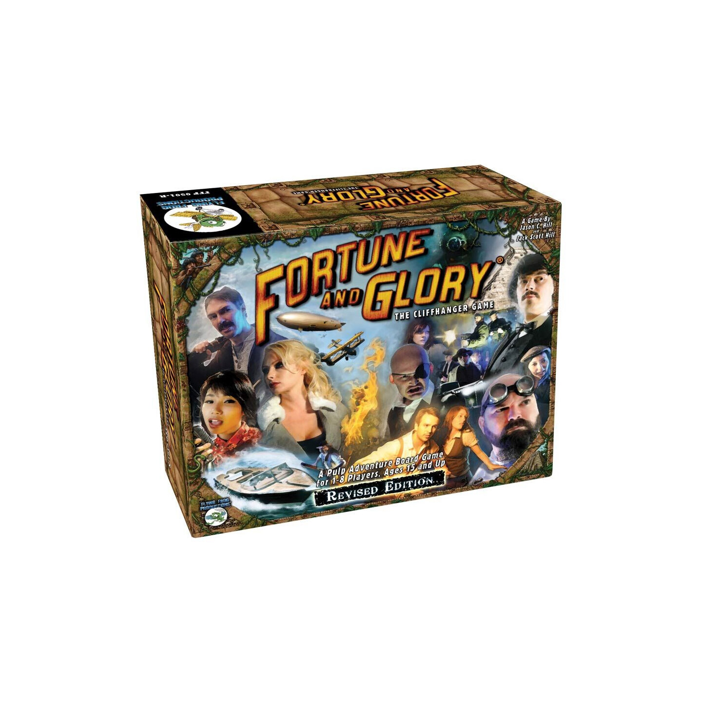 Fortune & Glory Brädspel Revised Ed. Revised Edition
