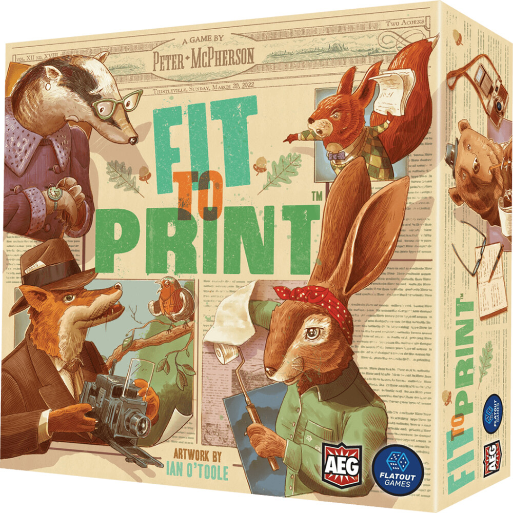 Fit to Print Brädspel