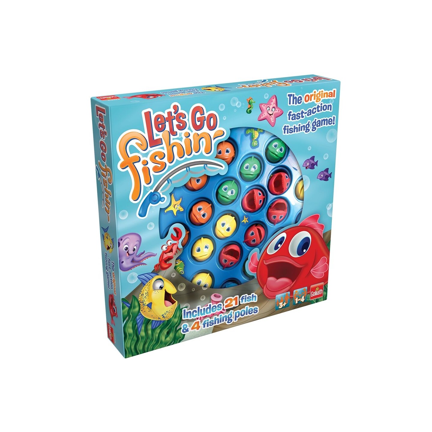 Lets Go Fishing Brädspel Svensk utgåva