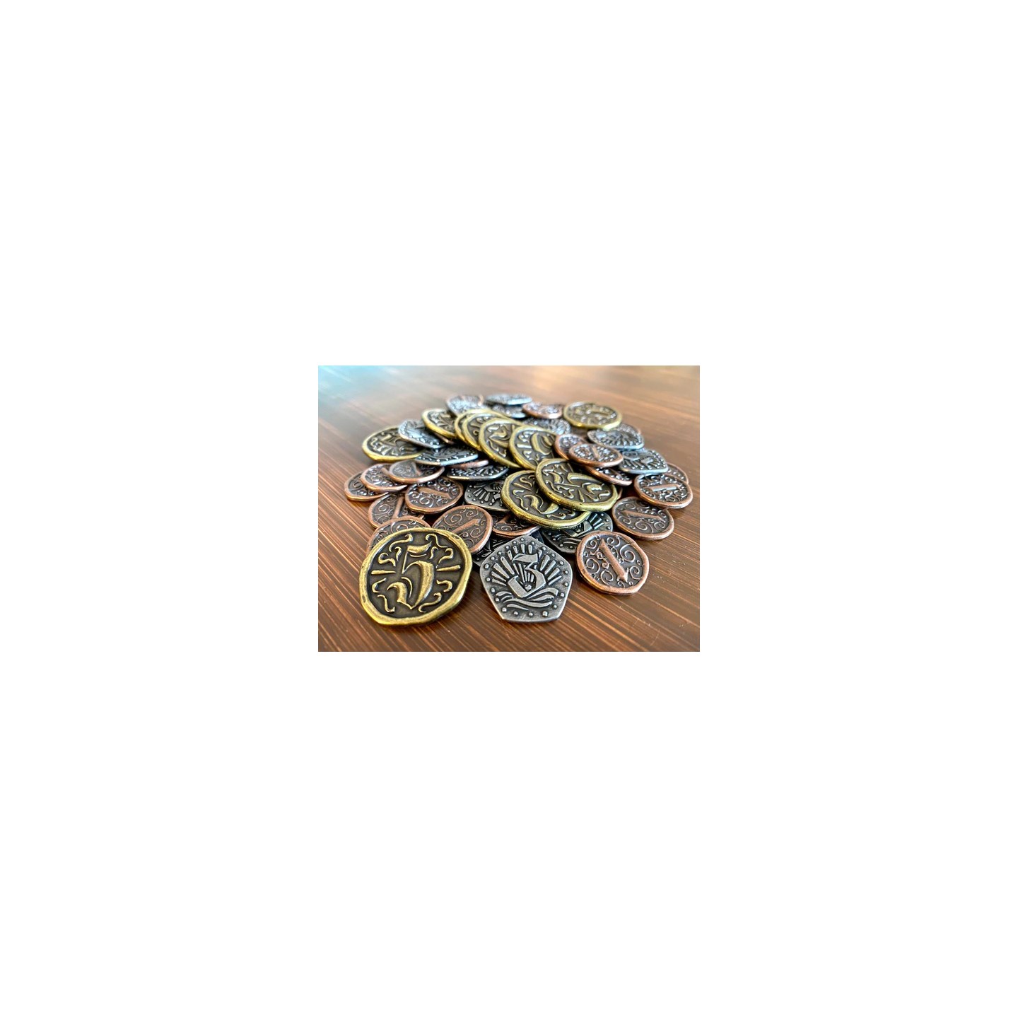 Libertalia Metal Doubloon Coins - 54 st