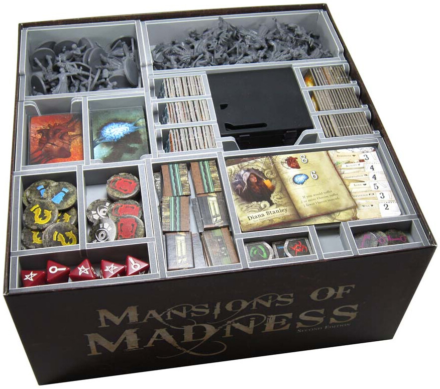 Mansions of Madness 2nd Ed Insert Folded Space