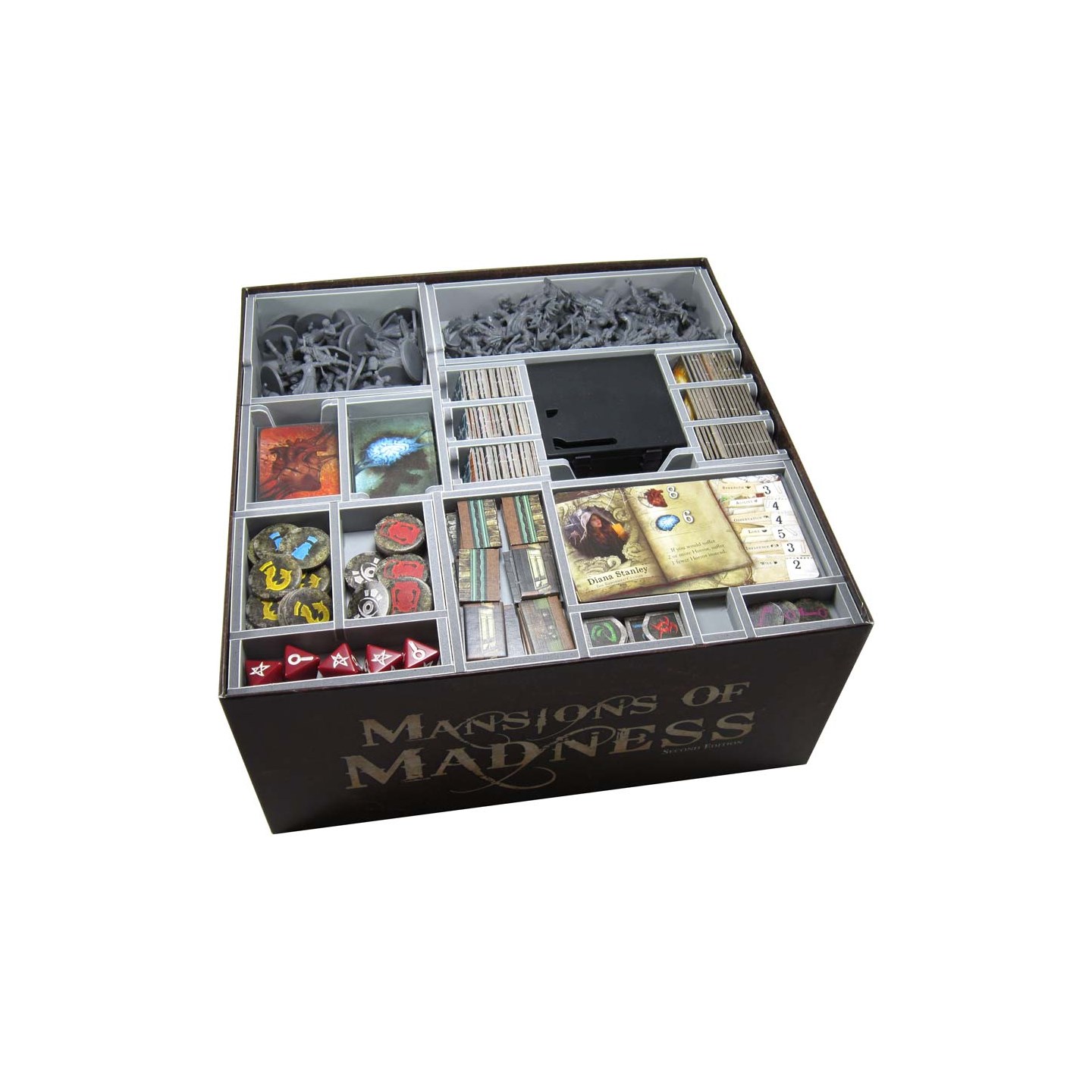 Mansions of Madness 2nd Ed Insert Folded Space