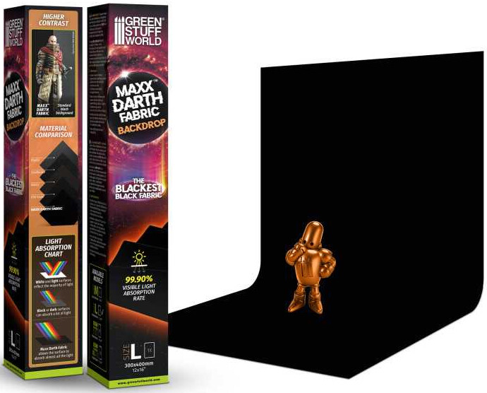 Maxx Darth Black Background 300x400mm Green Stuff World