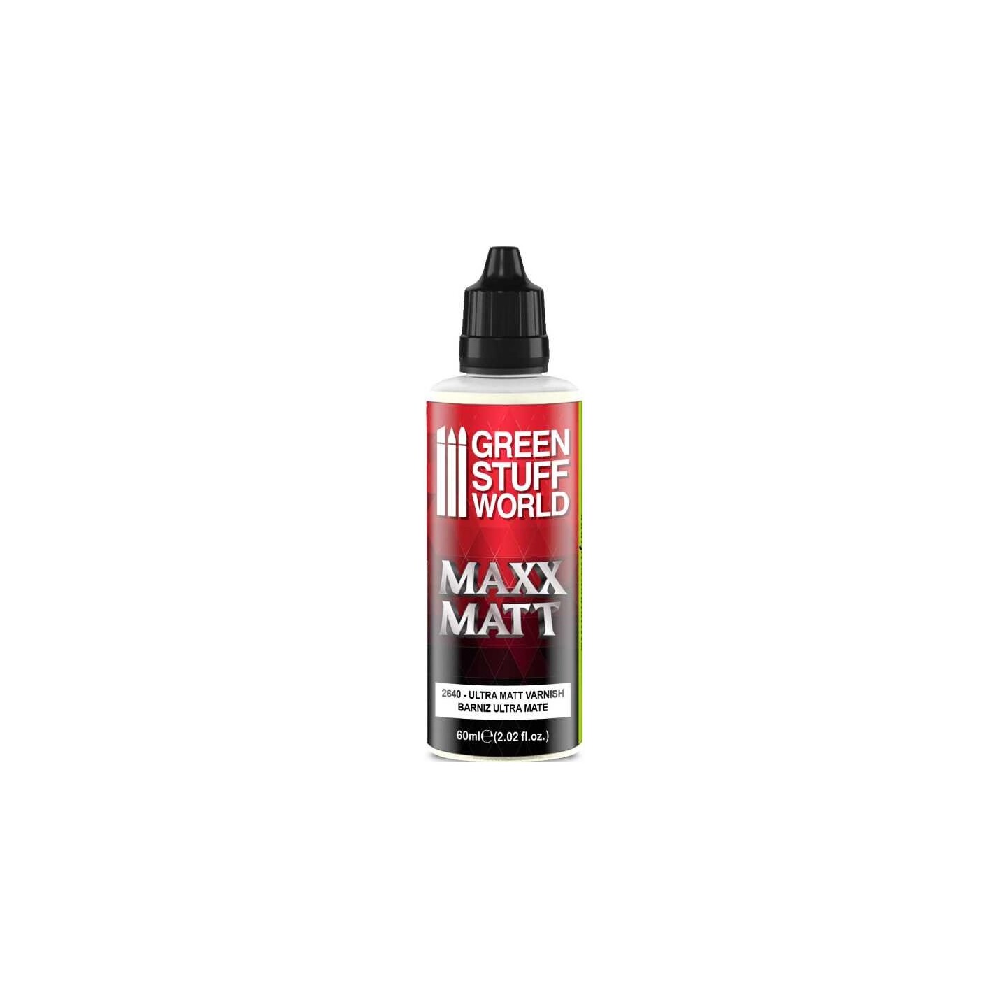 Maxx Ultra Matt Varnish 60ml Green Stuff World