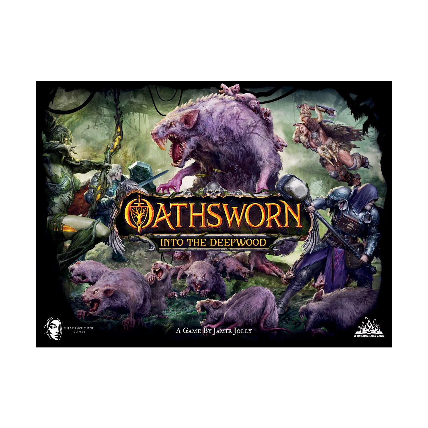 Oathsworn Into the Deepwood Brädspel Core Game