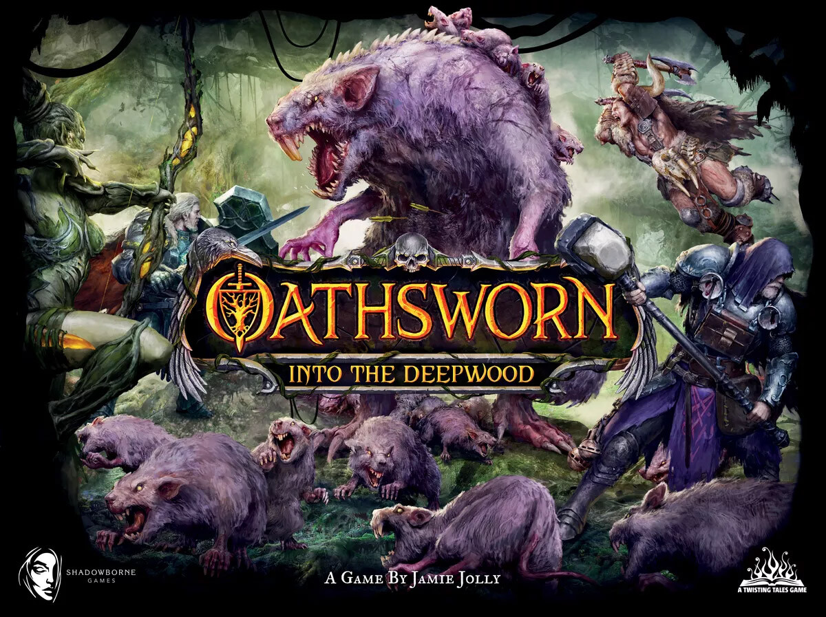 Oathsworn Into the Deepwood Brädspel Core Game